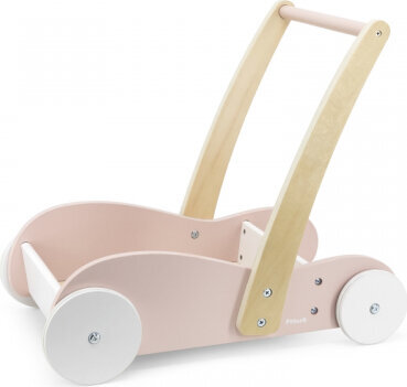 Viga Toys Viga PolarB Wooden Stroller 2in1 Walker Pusher цена и информация | Imikute mänguasjad | kaup24.ee