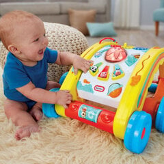 Little Tikes Baby Bum Interactive Walker 3in1 Pusher Play Table цена и информация | Drewniana Wieża Piramida Kura Nakładanie Kolorowych Kwadratów LD-15 15276 | kaup24.ee