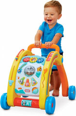 Little Tikes Baby Bum Interactive Walker 3in1 Pusher Play Table цена и информация | Drewniana Wieża Piramida Kura Nakładanie Kolorowych Kwadratów LD-15 15276 | kaup24.ee