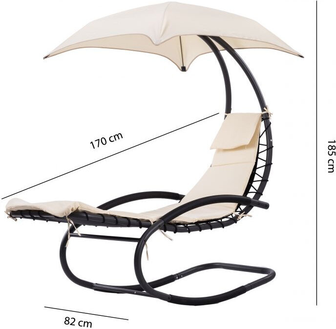 Modernhome Garden armchair recliner rocking chair garden hammock цена и информация | Aiatoolid | kaup24.ee