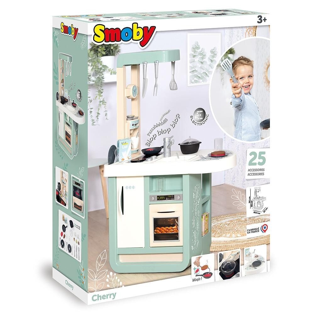 Smoby Cherry Electronic Kitchen hind ja info | Tüdrukute mänguasjad | kaup24.ee