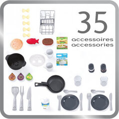 Smoby Studio Kitchen Tech + 35 Accessories hind ja info | Tüdrukute mänguasjad | kaup24.ee