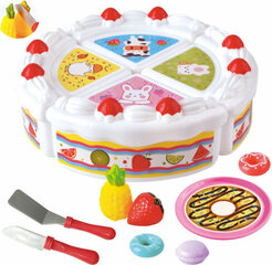 Woopie Birthday Cake and Slicing Fruits with Sweets hind ja info | Tüdrukute mänguasjad | kaup24.ee