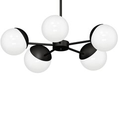 Milagro Chandelier SFERA BLACK 5xE14 hind ja info | Laelambid | kaup24.ee