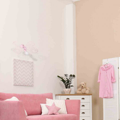 Milagro Wall lamp BUTTERFLY 2 PINK 1xE27 hind ja info | Lastetoa valgustid | kaup24.ee