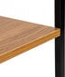 Modernhome Modern wooden bookcase, bedside table, 2 shelves, LOFT цена и информация | Riiulid | kaup24.ee