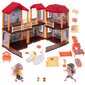 Dollhouse villa red roof lighting hind ja info | Tüdrukute mänguasjad | kaup24.ee