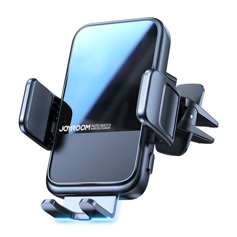 Magnetic car holder Joyroom JR-ZS2948 with Qi induction charger (black) hind ja info | Mobiiltelefonide hoidjad | kaup24.ee