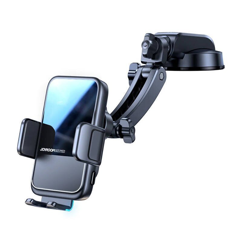 Magnetic car holder for cockpit Joyroom JR-ZS2948 with Qi induction charger (black) цена и информация | Mobiiltelefonide hoidjad | kaup24.ee