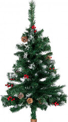 Multistore Tree trunk 160 cm, artificial pine, pine cones ornaments цена и информация | Искусственные елки | kaup24.ee