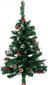 Multistore Tree trunk 160 cm, artificial pine, pine cones ornaments цена и информация | Kunstkuused | kaup24.ee