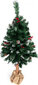 Multistore Tree trunk 160 cm, artificial pine, pine cones ornaments цена и информация | Kunstkuused | kaup24.ee