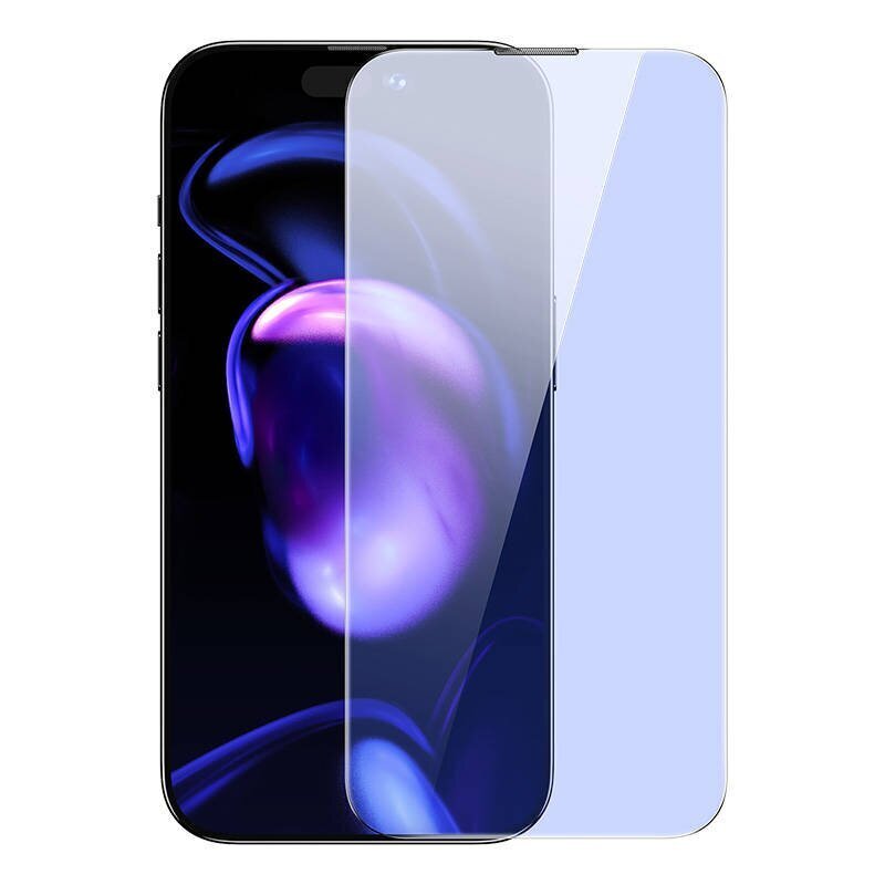 Baseus Tempered Glass Anti-blue light 0.4mm for iPhone 14 Pro Max hind ja info | Ekraani kaitsekiled | kaup24.ee