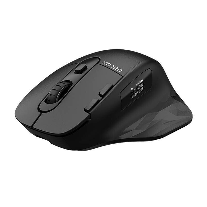 Wireless mouse Delux M912DB 2.4G (black) цена и информация | Hiired | kaup24.ee