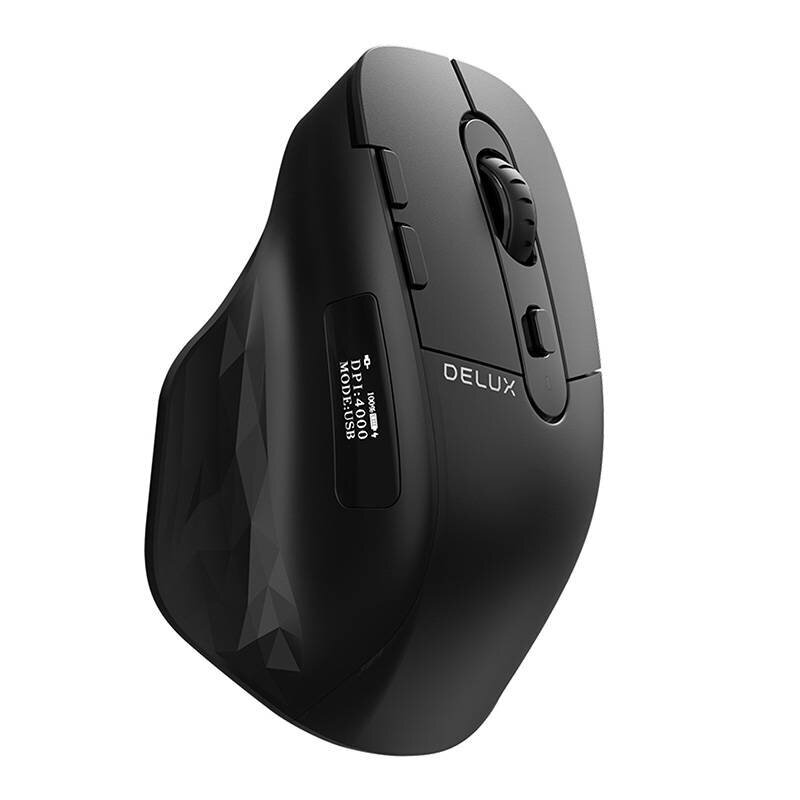 Wireless mouse Delux M912DB 2.4G (black) цена и информация | Hiired | kaup24.ee