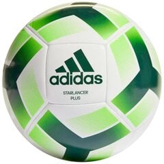 Jalgpallipall Adidas Starlancer Plus HE6233, roheline-valge цена и информация | Футбольные мячи | kaup24.ee