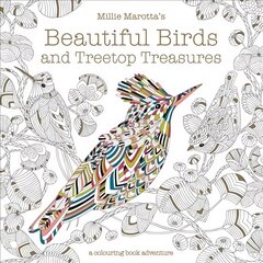 Millie Marotta's Beautiful Birds and Treetop Treasures: A colouring book adventure, Volume 5 hind ja info | Väikelaste raamatud | kaup24.ee