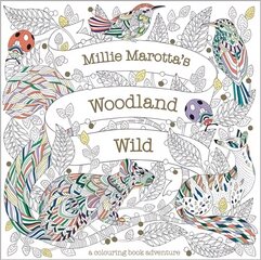 Millie Marotta's Woodland Wild: a colouring book adventure цена и информация | Книги для малышей | kaup24.ee