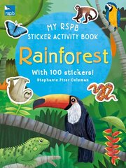 My RSPB Sticker Activity Book: Rainforest hind ja info | Väikelaste raamatud | kaup24.ee