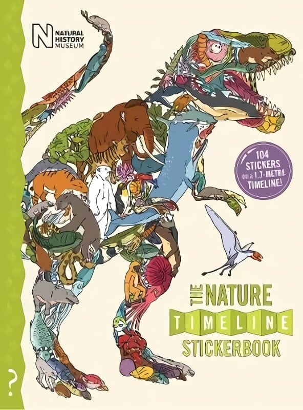 Nature Timeline Stickerbook цена и информация | Väikelaste raamatud | kaup24.ee