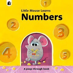 Numbers: A peep-through book цена и информация | Книги для малышей | kaup24.ee