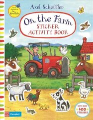 On The Farm Sticker Activity Book hind ja info | Väikelaste raamatud | kaup24.ee