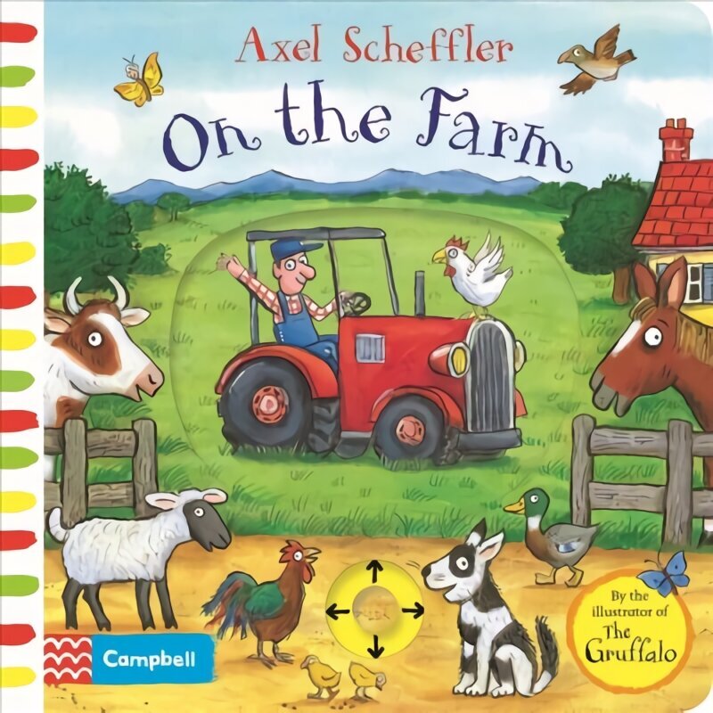 On the Farm: A Push, Pull, Slide Book hind ja info | Väikelaste raamatud | kaup24.ee