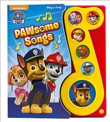 PAW Patrol - Pawsome Songs - Little Music Note цена и информация | Книги для малышей | kaup24.ee
