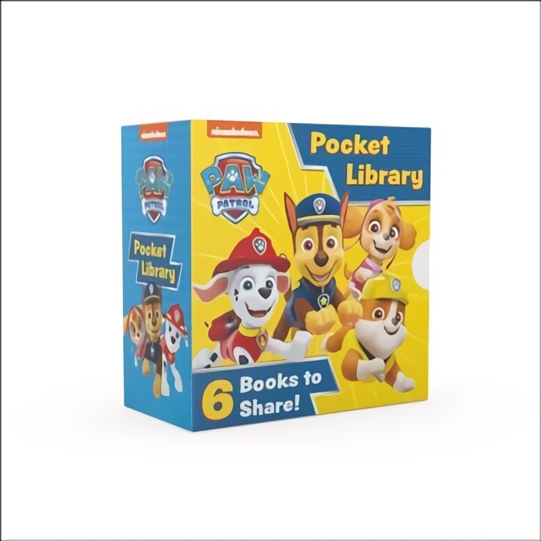 Paw Patrol Pocket Library hind ja info | Väikelaste raamatud | kaup24.ee