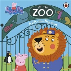 Peppa Pig: At the Zoo: A Lift-the-Flap Book hind ja info | Väikelaste raamatud | kaup24.ee
