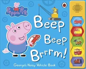 Peppa Pig: Beep Beep Brrrm!: Noisy Sound Book цена и информация | Книги для малышей | kaup24.ee