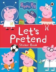 Peppa Pig: Let's Pretend!: Sticker Book цена и информация | Книги для малышей | kaup24.ee