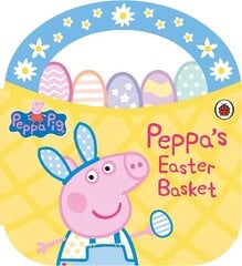 Peppa Pig: Peppa's Easter Basket Shaped Board Book цена и информация | Книги для малышей | kaup24.ee