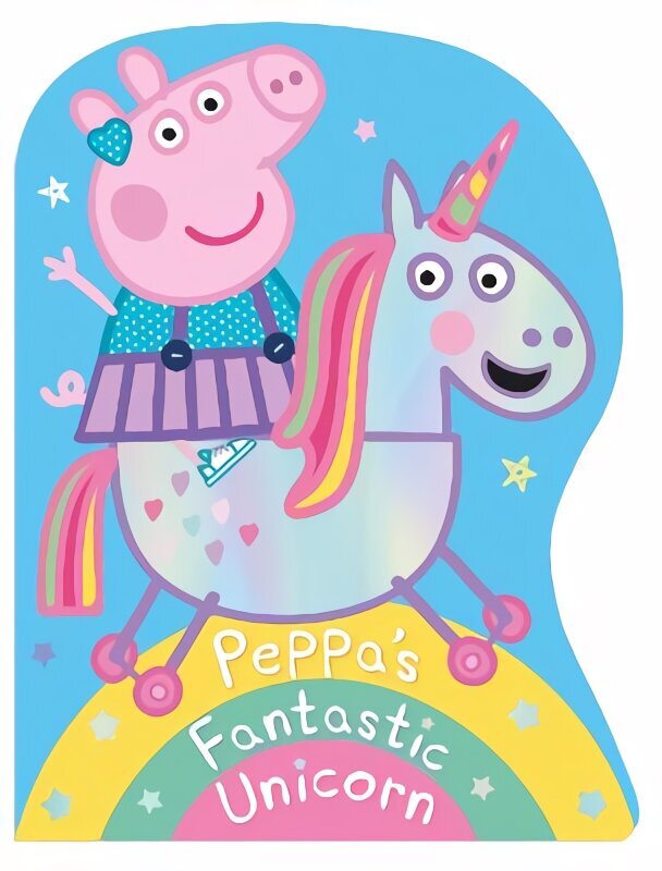 Peppa Pig: Peppa's Fantastic Unicorn Shaped Board Book hind ja info | Väikelaste raamatud | kaup24.ee