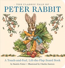 Peter Rabbit Touch & Feel Board Book цена и информация | Книги для малышей | kaup24.ee