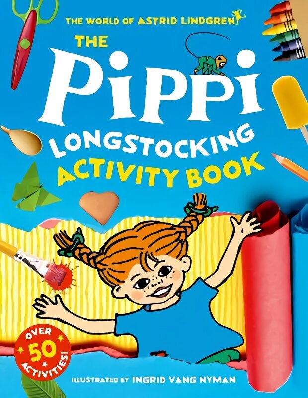 Pippi Longstocking Activity Book 1 hind ja info | Väikelaste raamatud | kaup24.ee