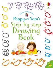 Poppy and Sam's Step-by-Step Drawing Book hind ja info | Väikelaste raamatud | kaup24.ee