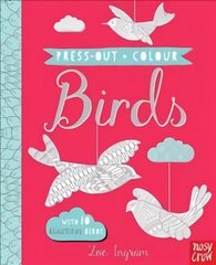 Press Out and Colour: Birds: Birds, No.1 цена и информация | Книги для малышей | kaup24.ee