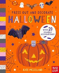 Press Out and Decorate: Halloween hind ja info | Väikelaste raamatud | kaup24.ee