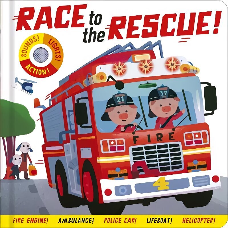 Race to the Rescue цена и информация | Väikelaste raamatud | kaup24.ee