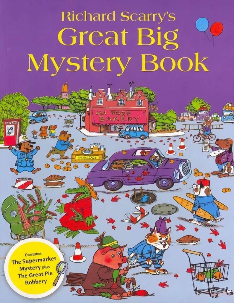 Richard Scarry's Great Big Mystery Book hind ja info | Väikelaste raamatud | kaup24.ee