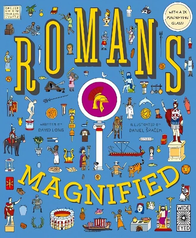 Romans Magnified: With a 3x Magnifying Glass! hind ja info | Väikelaste raamatud | kaup24.ee