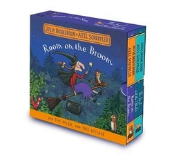 Room on the Broom and The Snail and the Whale Board Book Gift Slipcase цена и информация | Книги для малышей | kaup24.ee