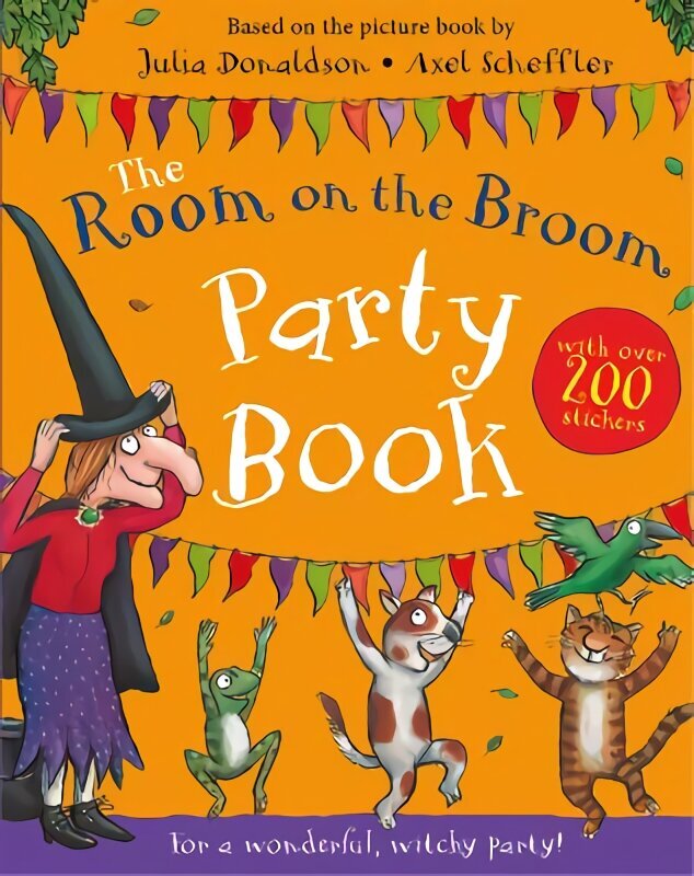 Room on the Broom Party Book hind ja info | Väikelaste raamatud | kaup24.ee