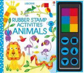 Rubber Stamp Activities Animals hind ja info | Väikelaste raamatud | kaup24.ee