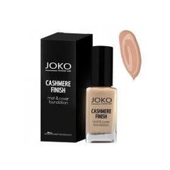 Matistav aluskreem Joko Make-Up Cashmere Finish Mat&Cover 30 ml, 151 Sand hind ja info | Jumestuskreemid, puudrid | kaup24.ee