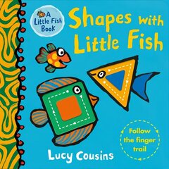 Shapes with Little Fish hind ja info | Väikelaste raamatud | kaup24.ee