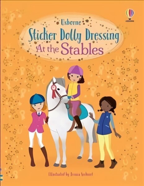 Sticker Dolly Dressing At the Stables цена и информация | Väikelaste raamatud | kaup24.ee