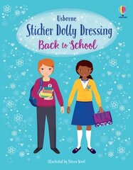 Sticker Dolly Dressing Back to School hind ja info | Väikelaste raamatud | kaup24.ee