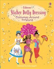 Sticker Dolly Dressing Costumes Around the World hind ja info | Väikelaste raamatud | kaup24.ee